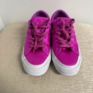 Converse One Star Unisex Satin Sneakers